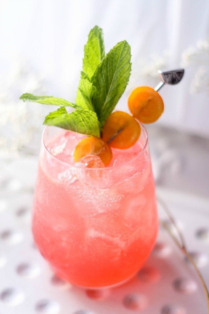 Raspberry and Orange Screwdriver Drink Recipe