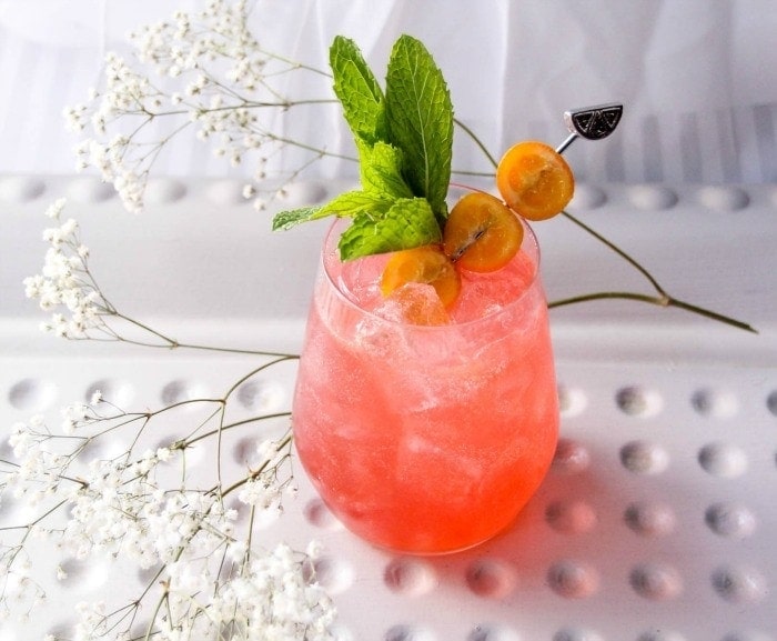 Raspberry and Orange Screwdriver Drink Recipe