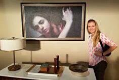 Original Maria Kreyn Painting from The Catch on ABC - #TheCatch #ABCTVEvent