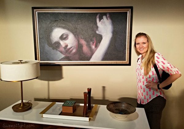 Original Maria Kreyn Painting from The Catch on ABC - #TheCatch #ABCTVEvent