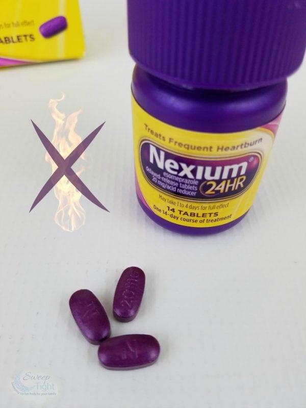 nexium heart burn