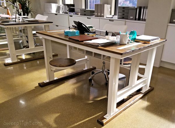 Office desk from the set of The Catch on ABC #TheCatch #ABCTVEvent 