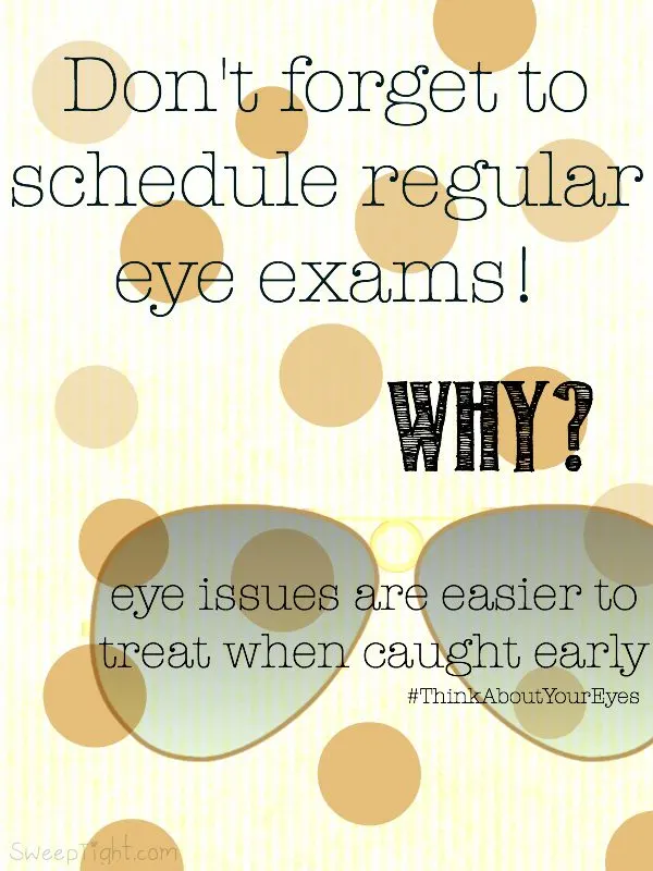 Don't forget to Think About Your Eyes when addressing your overall health! #ThinkAboutYourEyes #IC #ad