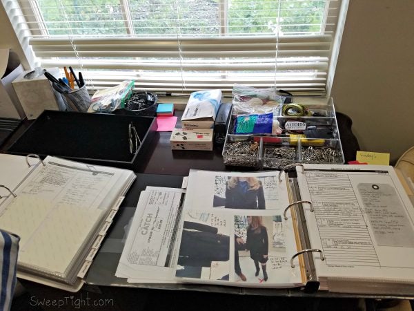 Desk on the set of The Catch on ABC. 
