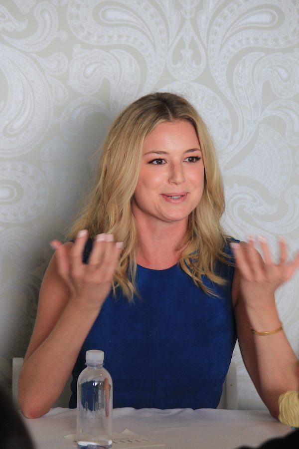 Emily VanCamp as Agent 13 Sharon Carter - Exclusive blogger interview #CaptainAmericaEvent