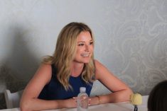 Emily VanCamp as Agent 13 Sharon Carter - Exclusive blogger interview #CaptainAmericaEvent