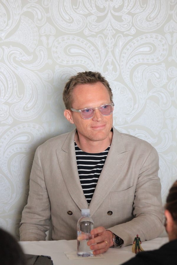 Paul Bettany as Vision - blogger interview #CaptainAmericaCivilWar #CaptainAmericaEvent #TeamIronMan #Vision