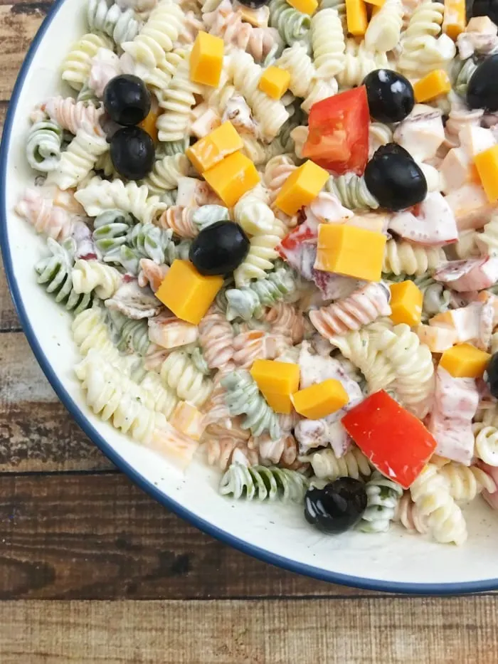 Bacon Ranch Pasta Salad Recipe