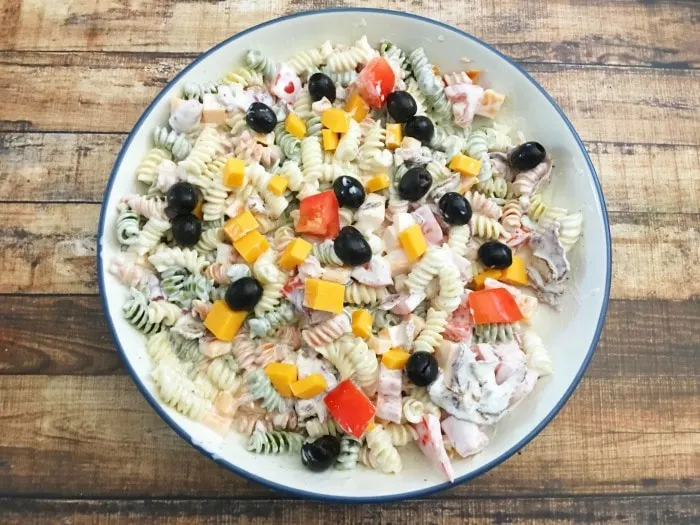 Bacon Ranch Pasta Salad Recipe