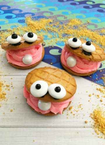 DIY Clam Cookies for Under the Sea Theme Party