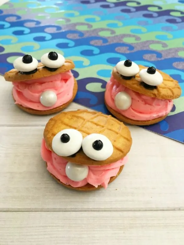 DIY Clam Cookies for Under the Sea Theme Party