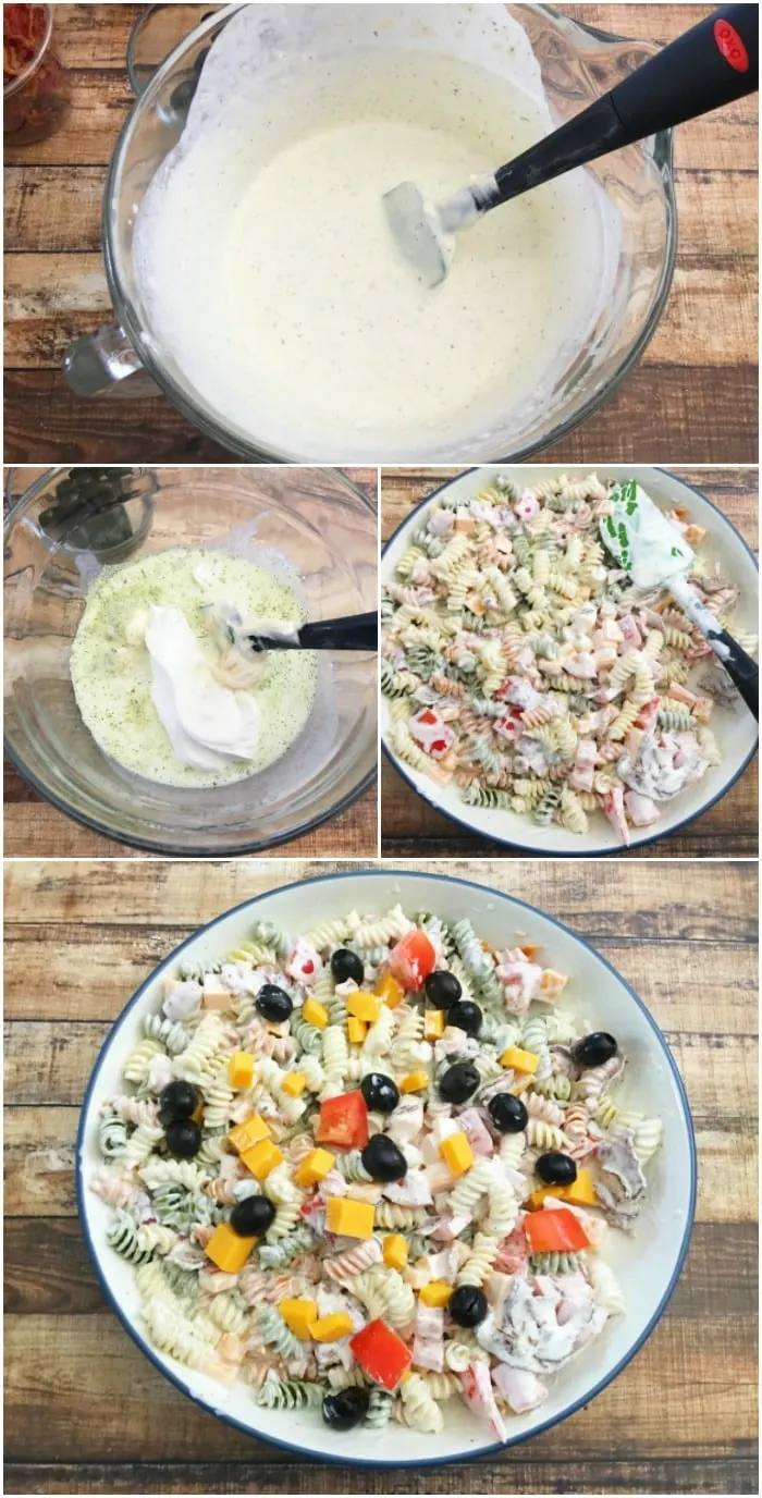 Bacon Ranch Pasta Salad Recipe