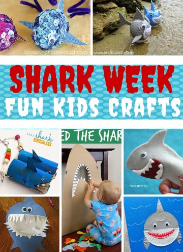 15 Shark Week Crafts for Kids