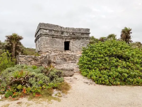 Mayan Ruins located on the Occidental Grand Xcaret resort.