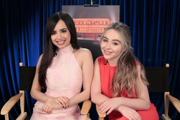 Sofia Carson and Sabrina Carpenter - Adventures In Babysitting 2016 #AdventuresInBabysitting