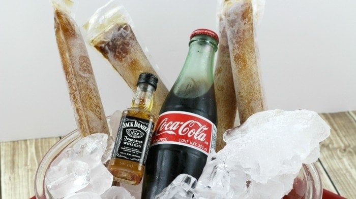 Jack And Coke Homemade Freeze Pops For Adults Recipe