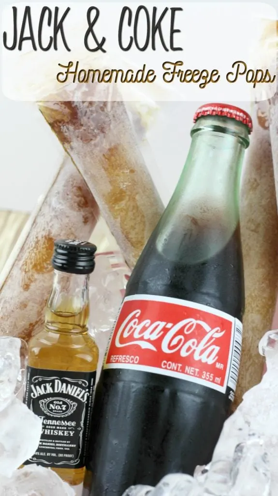 Jack and Coke Homemade Freeze Pops Recipe