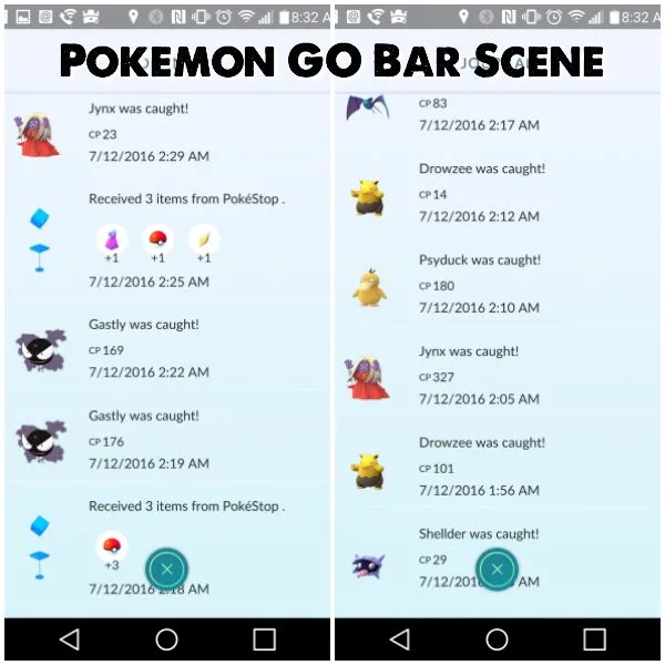 Pokemon you catch at bars. 