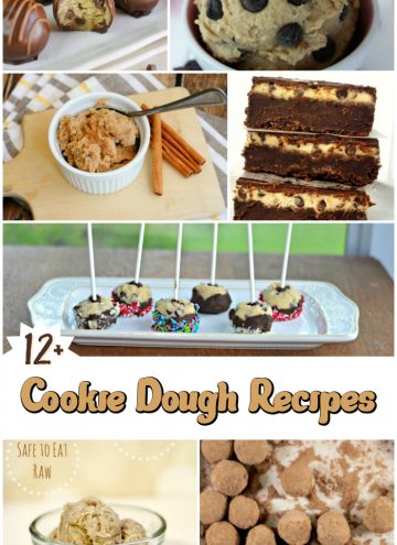 12 Edible Cookie Dough Recipes Roundup