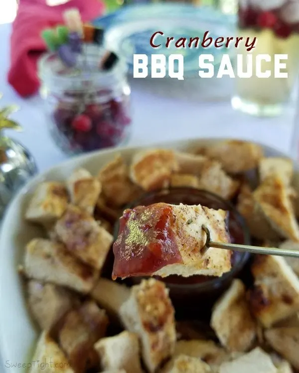 Summer Cranberry BBQ Sauce Recipe