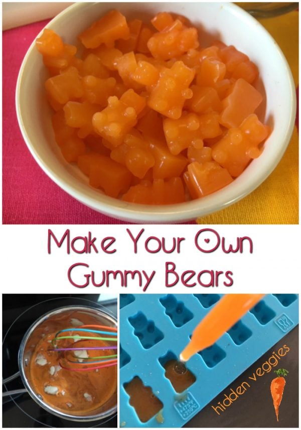 Homemade Gummy Bear Recipe - Hidden Vegetable