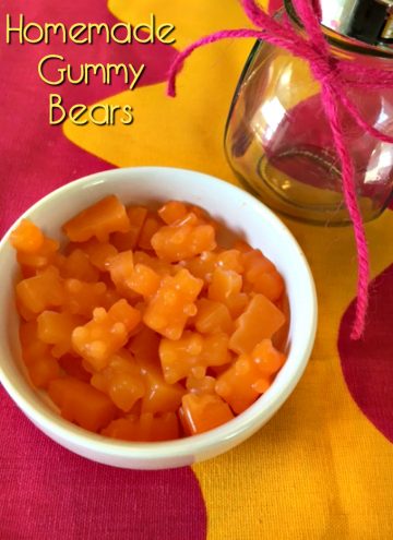 Homemade Gummy Bear Recipe - Hidden Vegetable