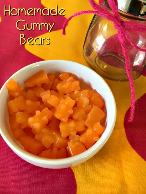 Homemade Gummy Bear Recipe - Hidden Vegetable