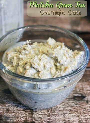 Matcha Green Tea Overnight Oats Recipe