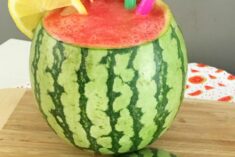 DIY Fresh Watermelon Cocktails - Easy Fruit Slushies