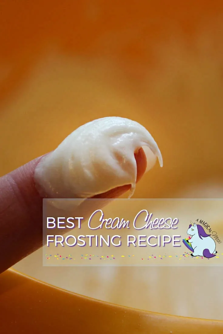 Thick, creamy, not too sweet, cream cheese frosting recipe