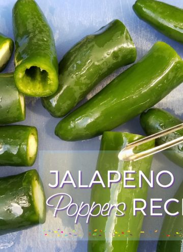 BEST jalapeño poppers recipe with cream cheese, cheddar AND a secret ingredient!