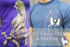 Back to school clothes for teens and tweens that they'll actually LOVE! Claptrap shirt and Speed is Relative sloth shirt from Design by Humans. ad