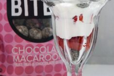 Yogurt parfait with Larabar Bites