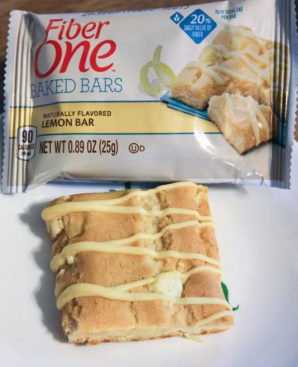 New Fiber One Lemon Bars