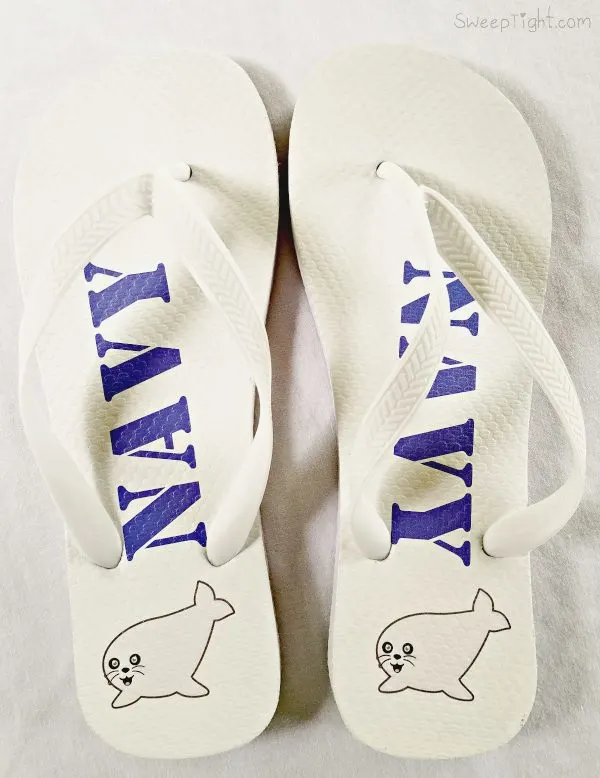 Navy seal flip flops