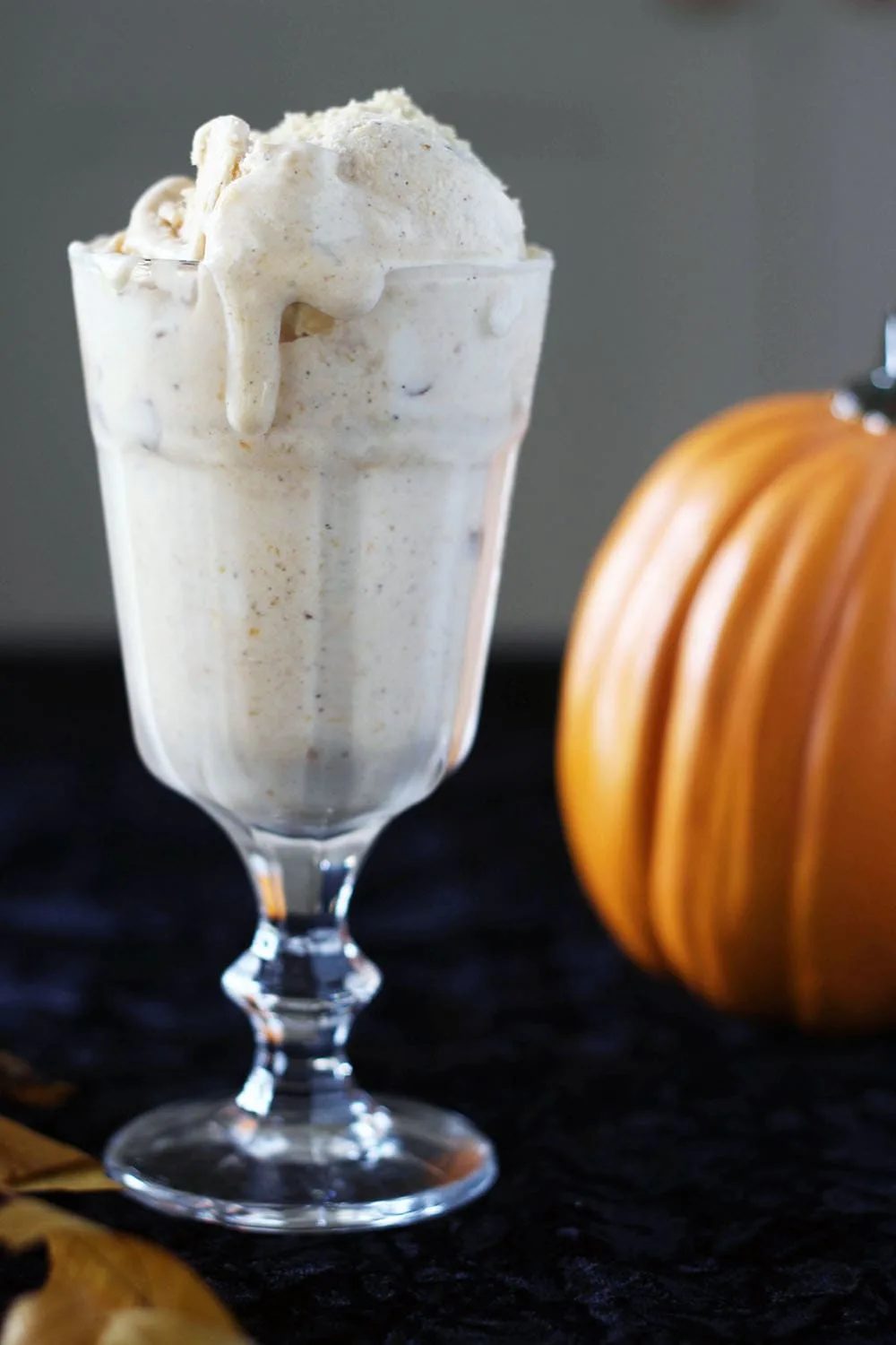 No churn homemade pumpkin ice cream