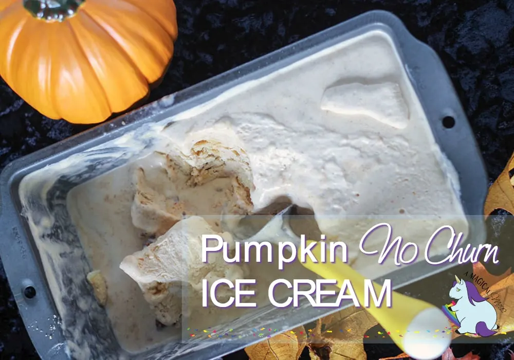 Pumpkin ice cream