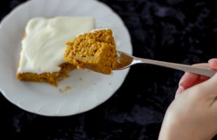 Seriously the best pumpkin squares recipe ever. Moist and delicious.
