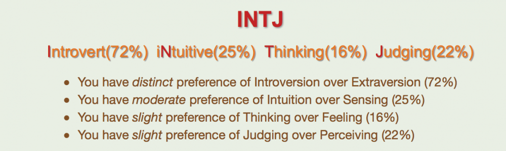 Here's Jen - INTJ Personality type