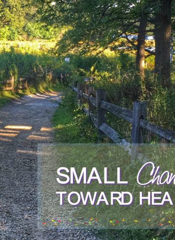 3 Easy Healthy Lifestyle Changes that Won't Overwhelm You