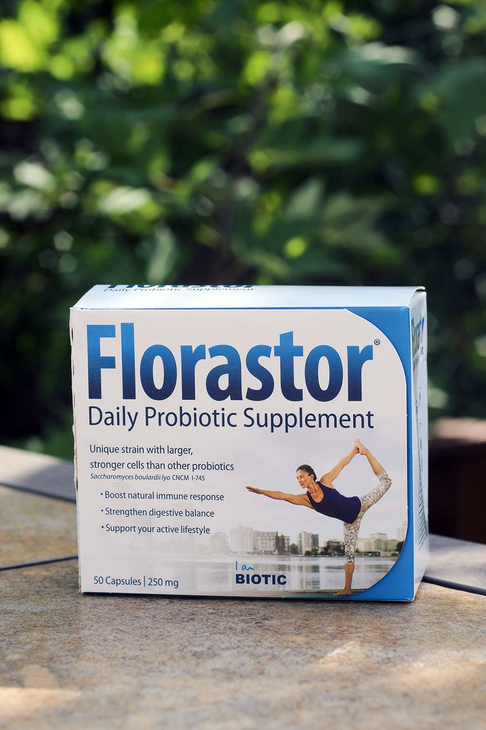 Florastor daily probiotic supplement - did you know they help break down carbs and fiber?