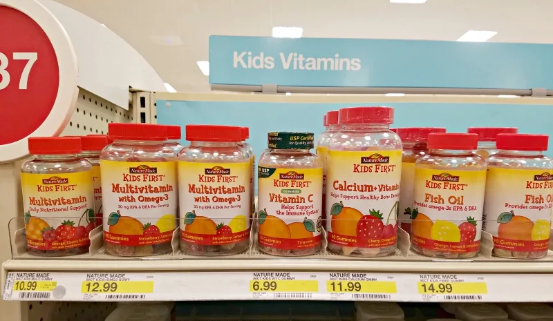 Seriously though, these are the best vitamins for kids EVER! They taste so good! #NatureMadeAtTarget #IC ad