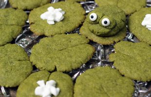 Lily Pad Matcha Green Tea Cookies Recipe