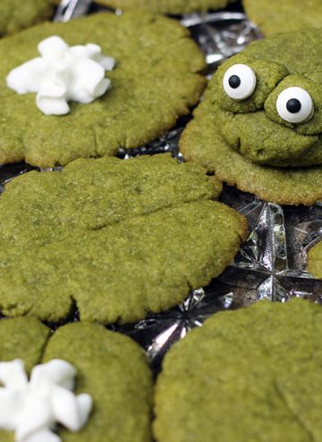 Lily Pad Matcha Green Tea Cookies Recipe