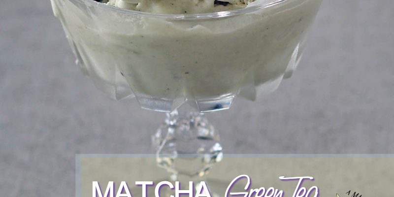 No Churn Green Tea Matcha Ice Cream Recipe