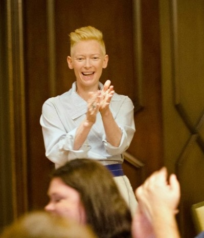 Interview with Tilda Swinton as The Ancient One in Doctor Strange #DoctorStrangeEvent