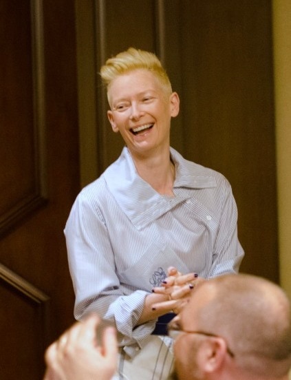 Interview with Tilda Swinton as The Ancient One in Doctor Strange #DoctorStrangeEvent