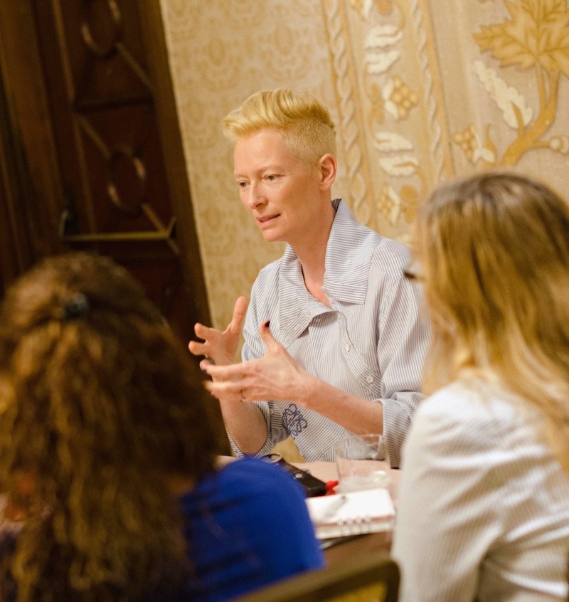 Interview with Tilda Swinton as The Ancient One in Doctor Strange #DoctorStrangeEvent