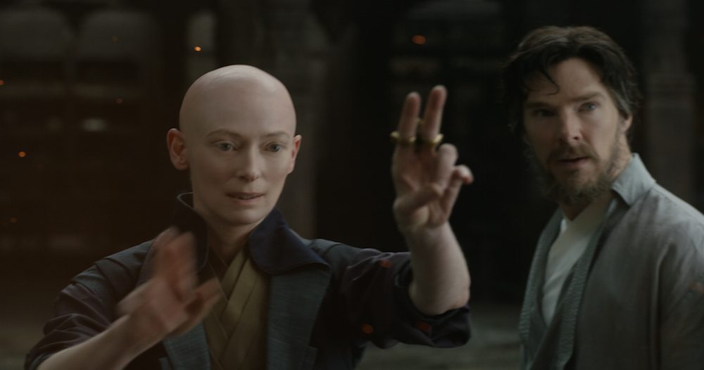 Interview with Tilda Swinton as The Ancient One in Doctor Strange #DoctorStrangeEvent