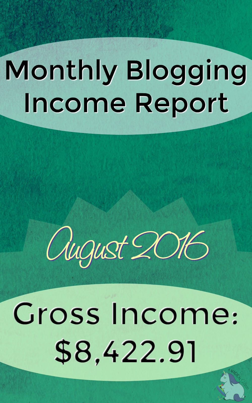 Monthly Blog Income Report - August 2016